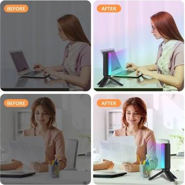Andoer W100RGB Mini LED Video Light