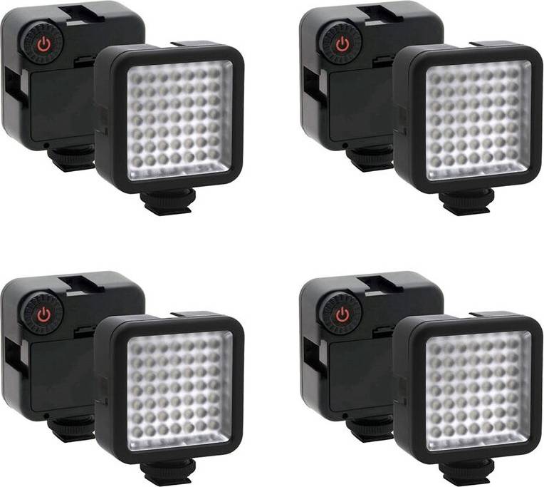 4X Bright LED Video Light Camera Panel