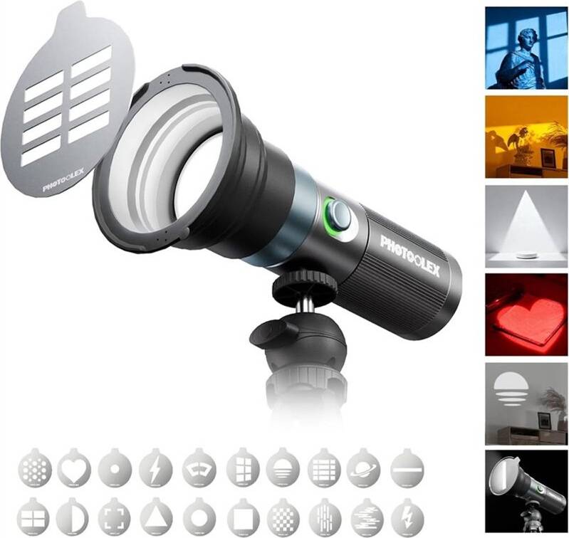Kepptory Four Color Photography Flashlight Set