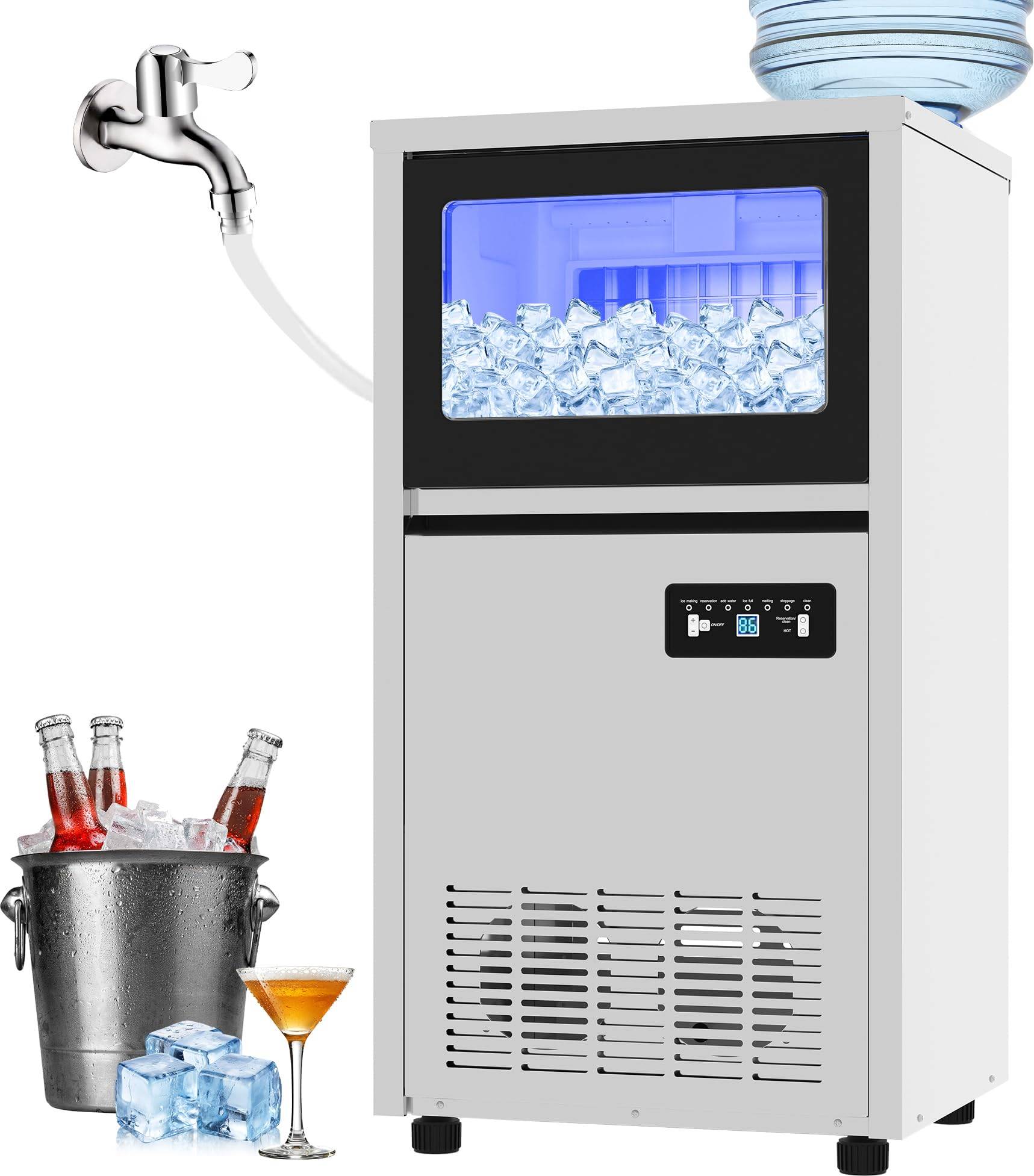 Commercial ice maker machine Garvee Commercial Ice Maker Machine
