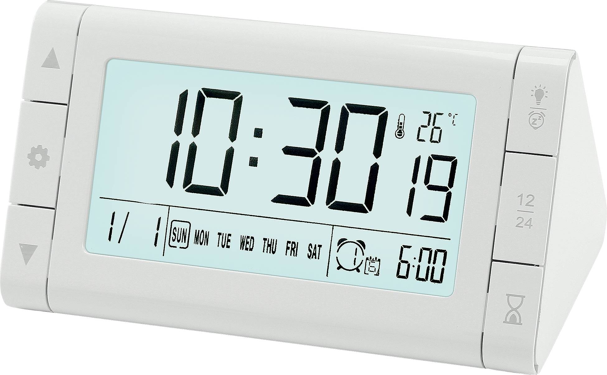 Large digital clock Unique Bargains Digital Alarm Clock Large LED Display