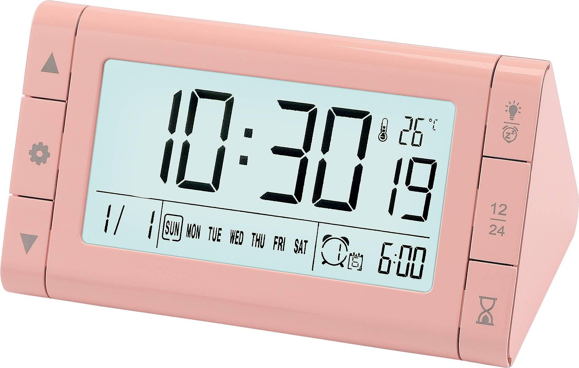 Large digital clock Unique Bargains Digital Alarm Clock Large LED Display