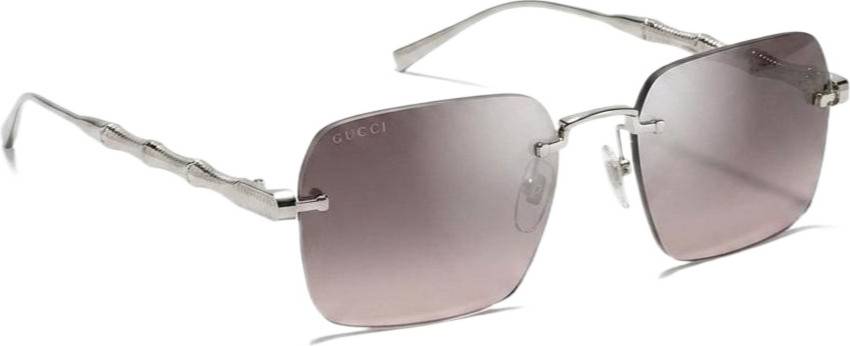 Gucci Frameless Rectangular Sunglasses