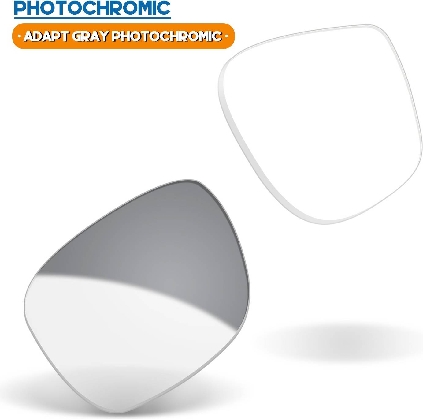 Photochromic Replacement Lens For Wayfarer Rw4012 53mm Gen2