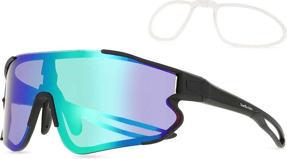 SmartBuy Collection Active Speedex RX Insert Sunglasses - Black