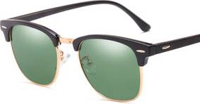 Classic Double Rivets Club Master Sunglasses