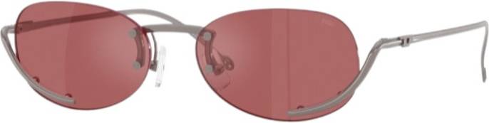 Diesel Rimless Oval Sunglasses