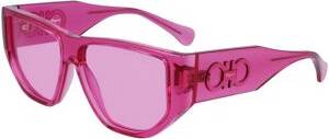 Ferragamo Unisex Multicolor Injected Sunglasses - Multicolour