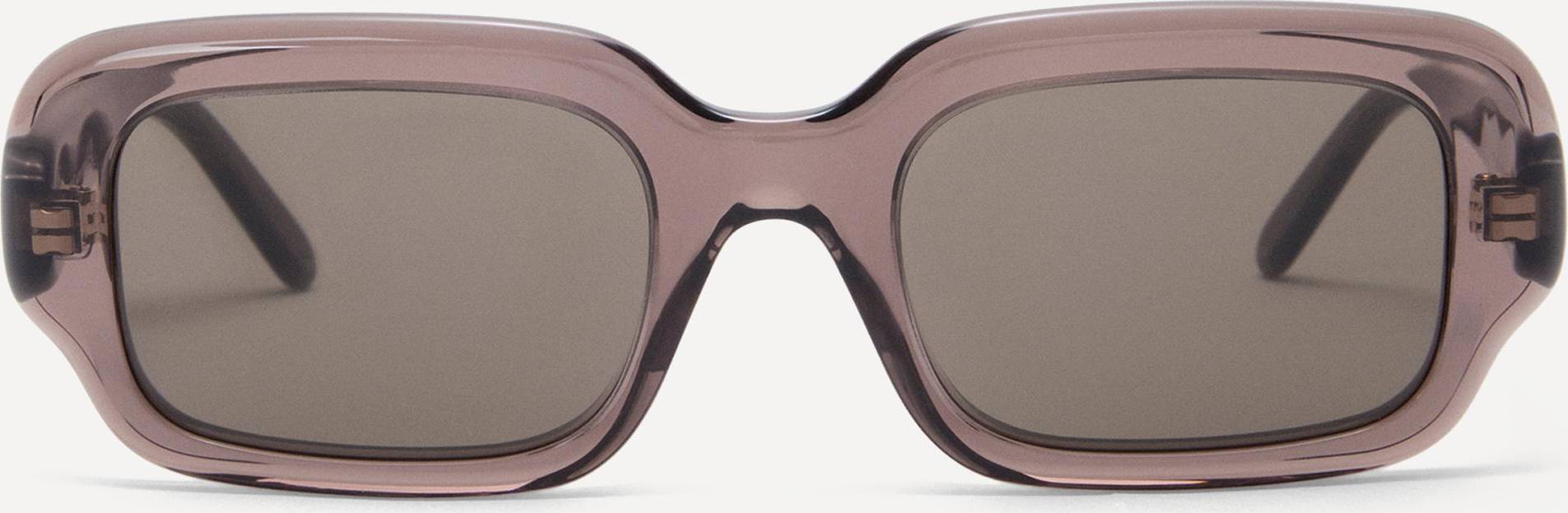 Loewe Rectangular Slim Sunglasses - Brown
