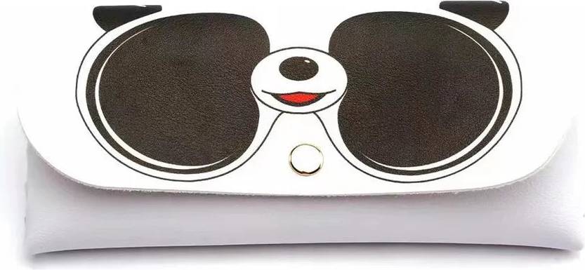 Cartoon Style Cute Sweet Rabbit Panda Full Frame Kids Sunglasses - Panda Box