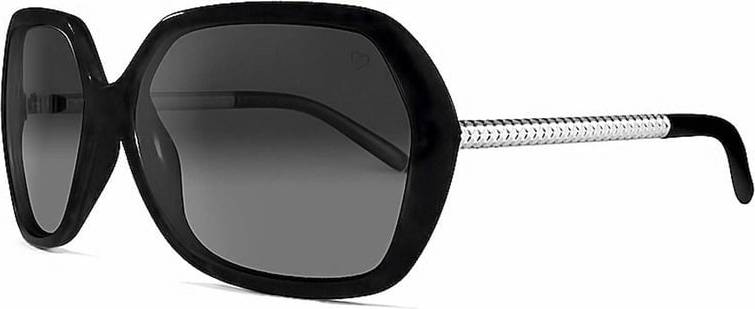 Ruby Rocks Paris Oversized Sunglasses - Black
