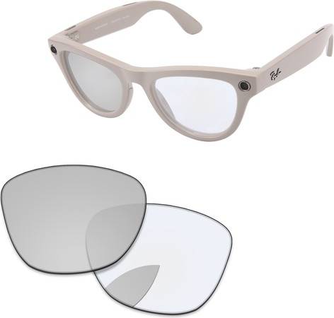 Ray ban meta wayfarer Transition Replacement Lenses For Ray-ban Meta Wayfarer Rw4006 Rw4012 Gen2