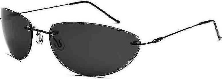 The Matrix Neo Style Polarized Sunglasses Ultralight Rimless - Ocul