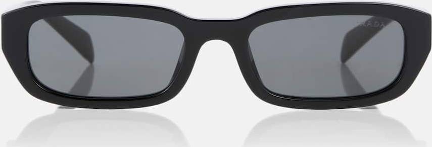 Prada Rectangular Sunglasses - Black