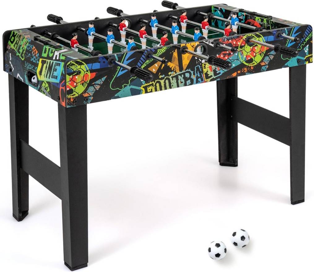 37 Inch Mini Foosball Table with Detachable Legs