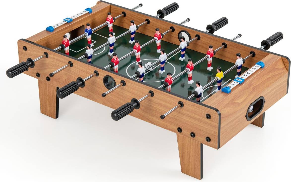 Foosball Sugift 27 Inch Foosball Table Brown