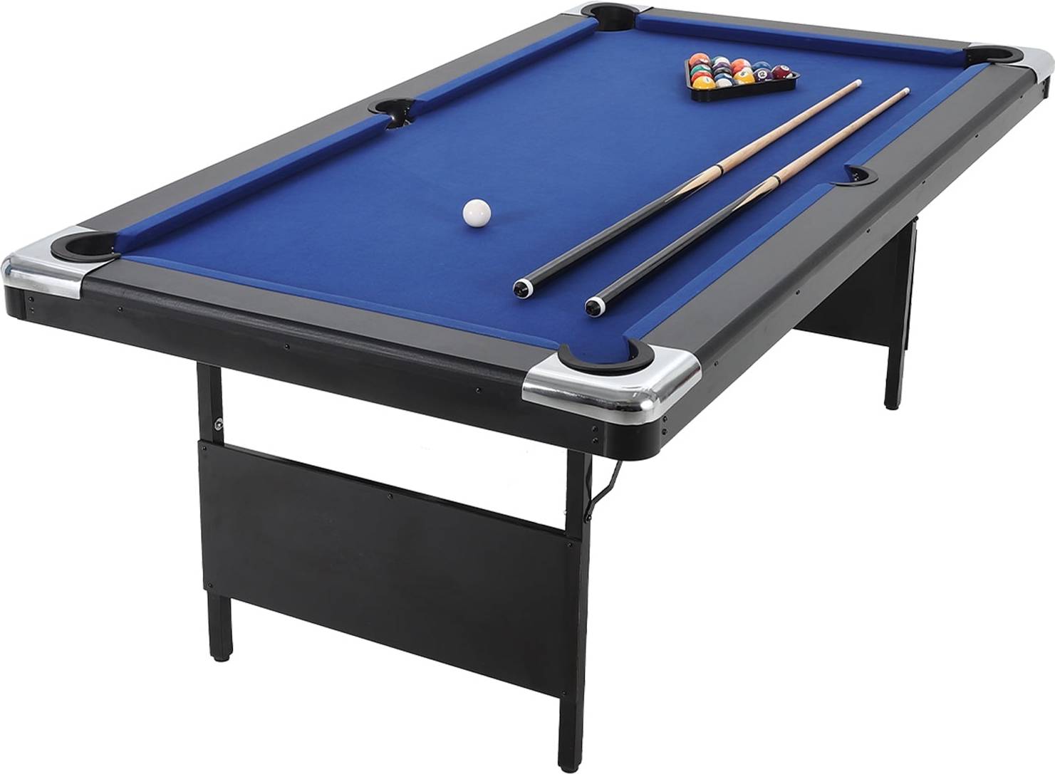 7 ft pool table Garvee 7 ft Foldable Pool Table