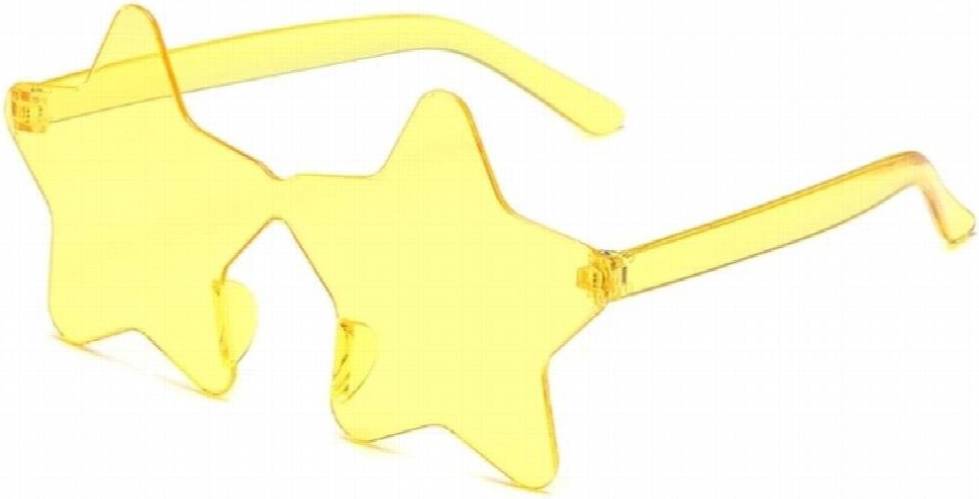 Star Shape Rimless Sunglasses