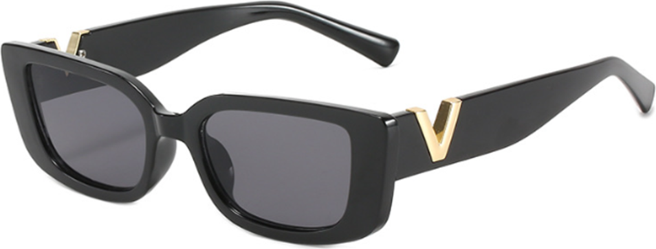 Retro Trendy Rave Sunglasses Vintage Rectangular