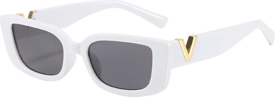 Retro Trendy Rave Sunglasses Vintage Rectangular