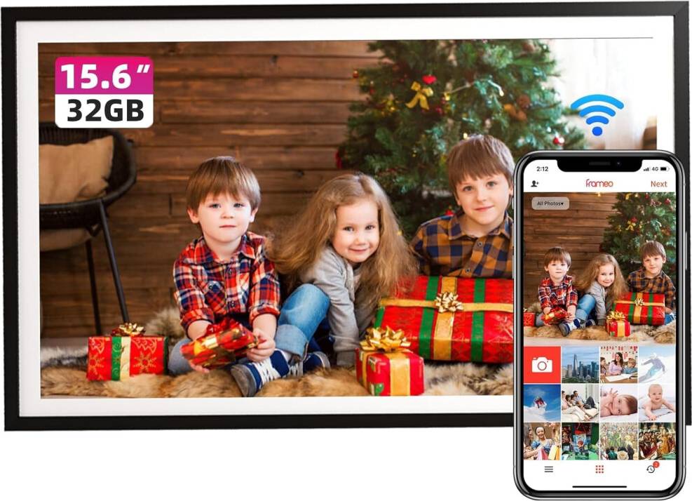 15.6 Inch WiFi Cloud Digital Photo Frame