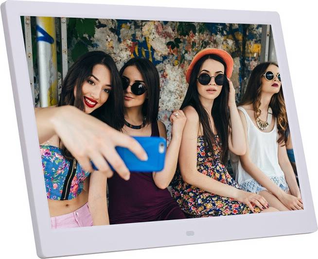 14-Inch Digital Photo Frame White