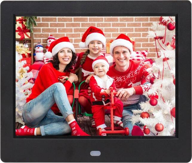 8-Inch Digital Photo Frame With Stand