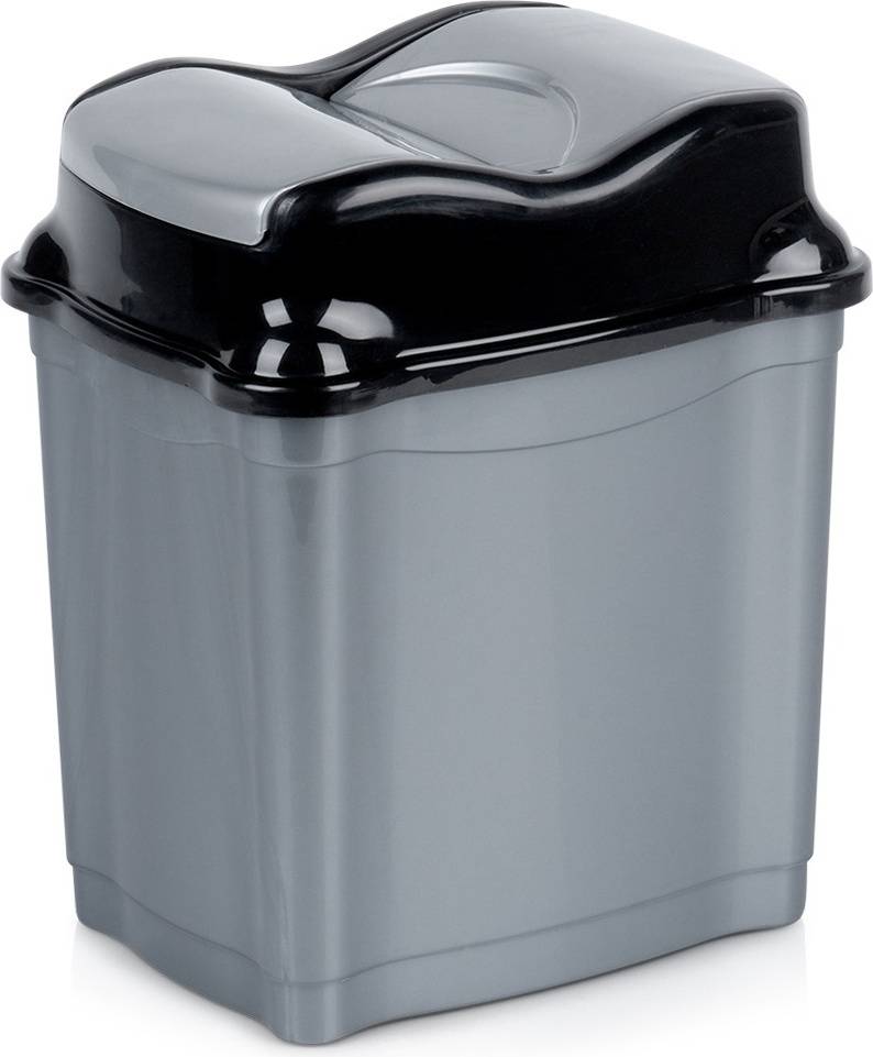 Cestino Rifiuti Plastica Ribaltabile 5 Litri