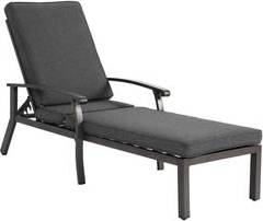 Beach lounger Aluminium Cast Lounge Chair Adjustable Rust-Resistant