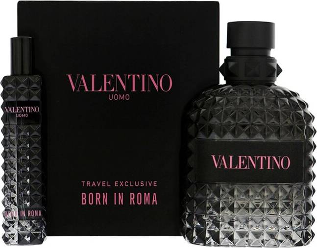Valentino Men's Born In Roma Edt 2 Pc Set