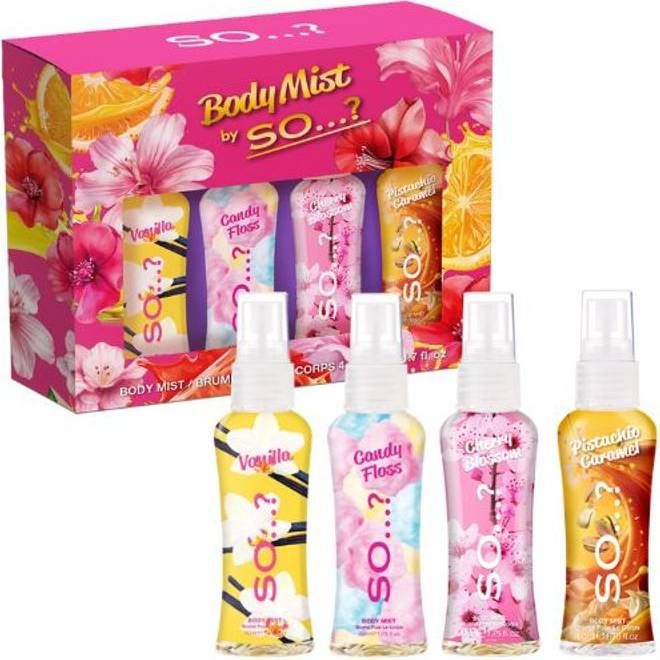 Temu Body Mist By So Mini Set