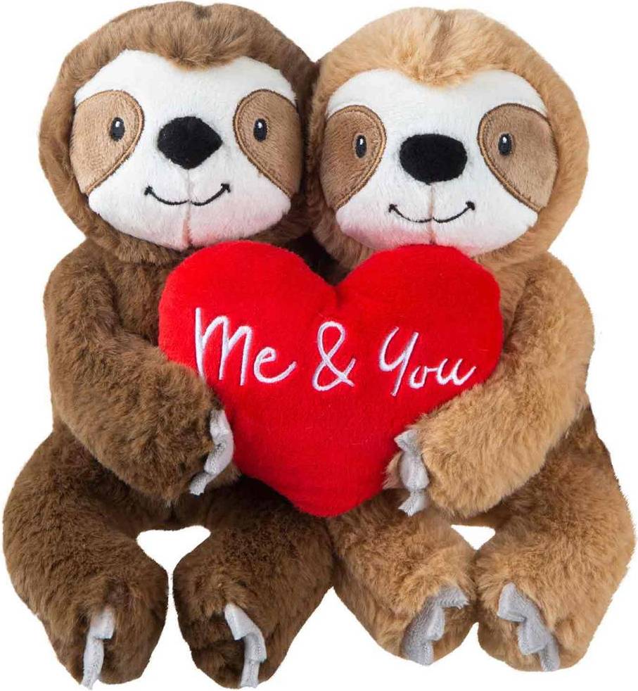 VFM e-Store Sloth Valentines Plush Toy