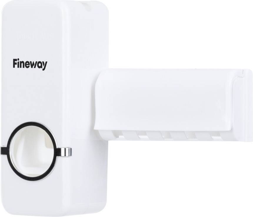 Automatic Toothpaste Dispenser With Toothbrush Holder
