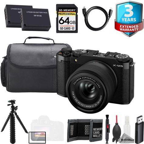 Xm5 fujifilm Fujifilm X-M5 Mirrorless Camera Value Kit