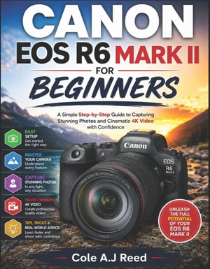 Canon eos r6 mark 2 Canon EOS R6 Mark II for Beginners - Paperback