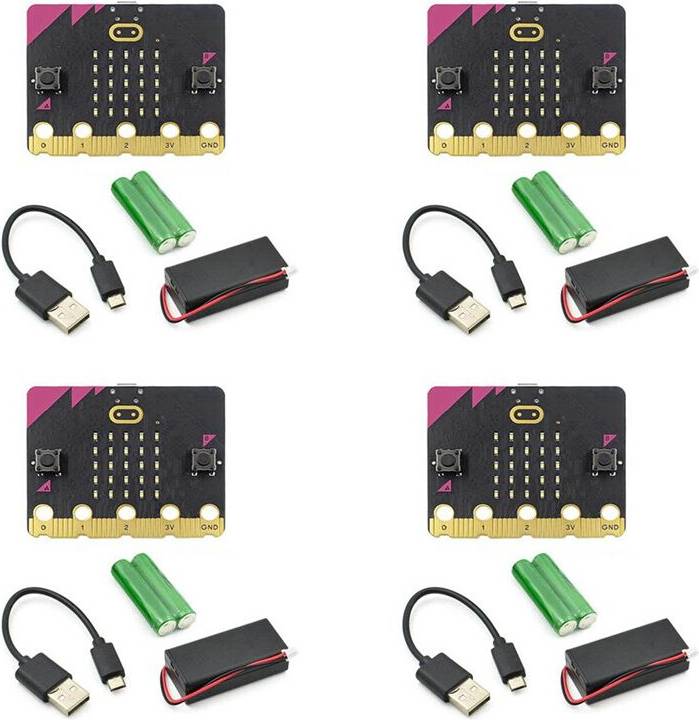Microbit Torribaly 4X Microbit V1.5 GO Kit Programmable Learning Development Board