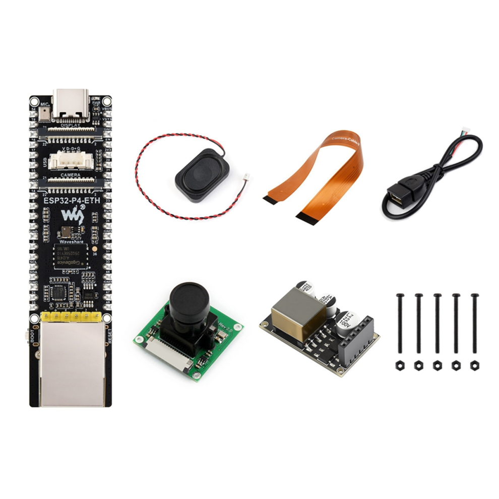 Spactz ESP32-P4-ETH Development Board with POE Module