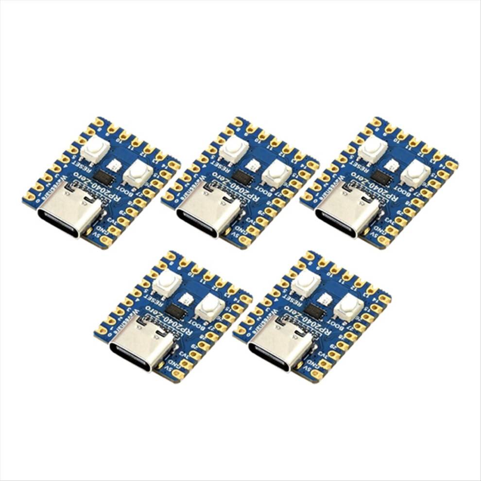 Melitt RP2040-Zero Microcontroller Development Board 5Pcs