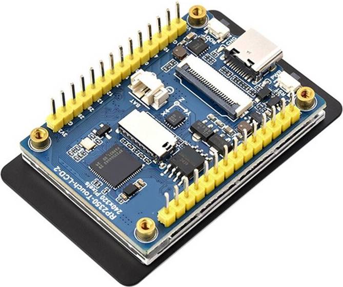 Melitt RP2350 2-Inch LCD Development Board