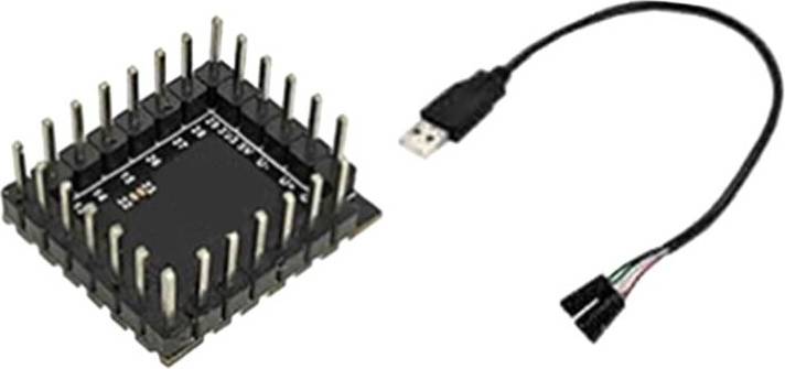 Saudism RP2350 Core A Raspberry Pi 2 Stamp Hole Entwicklungsboard