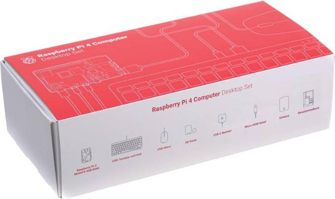 Raspberry Pi Official Kit Desktop PI4 French
