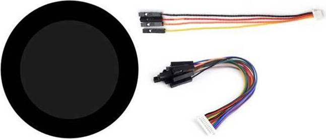 Raspberry lcd Raspberry Pi 2 RP2350B 2.1-Inch LCD Round Touch Display