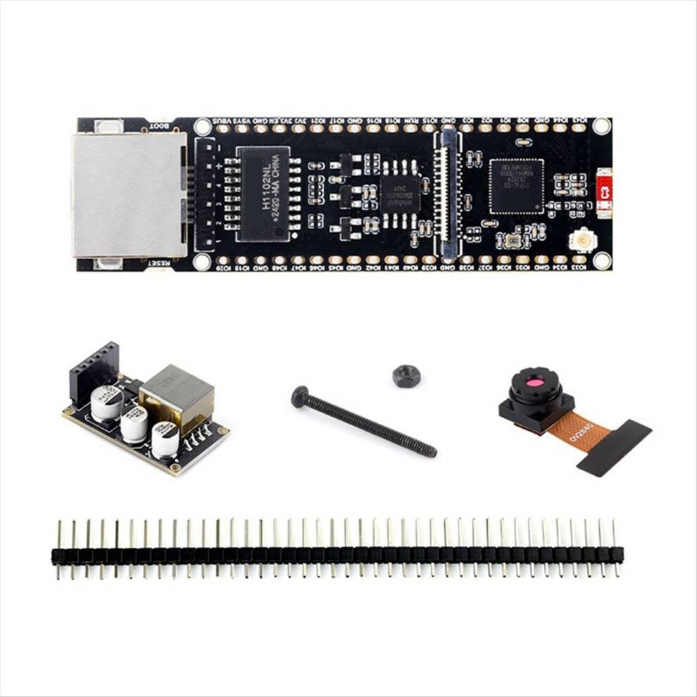 Saudism ESP32-S3 Ethernet Development Board with Camera Module