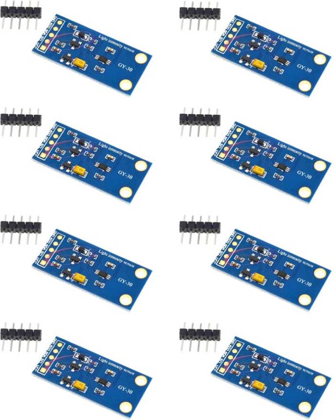 GY-30 8 Pcs BH1750FVI Light Intensity Sensor Module