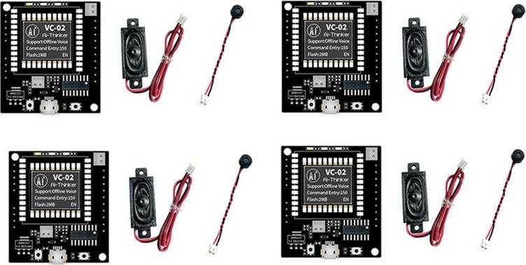 4X VC-02-Kit AI Voice Recognition Control Module