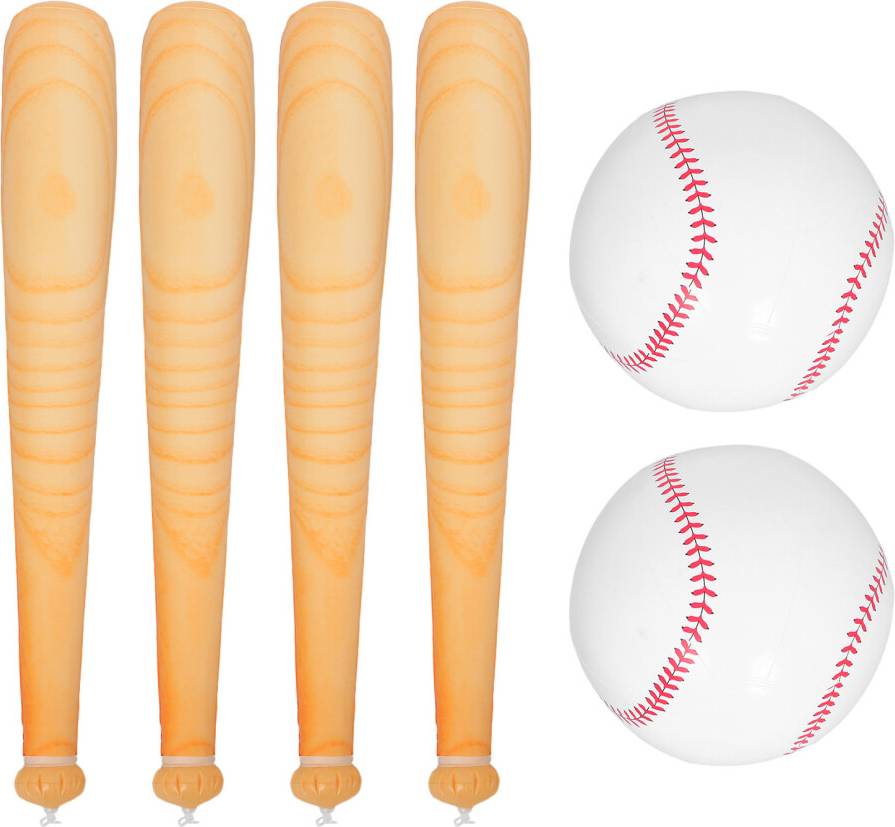 Vaguelly Inflatable Baseball Bat Set PVC Kids