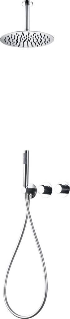 Kit Incasso Doccia Breda 2 Vie Termostatica Turn Clean System