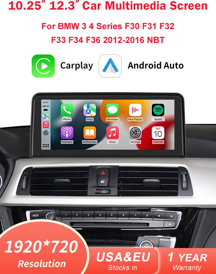 10.25 Wireless Carplay Android Auto Multimedia Display