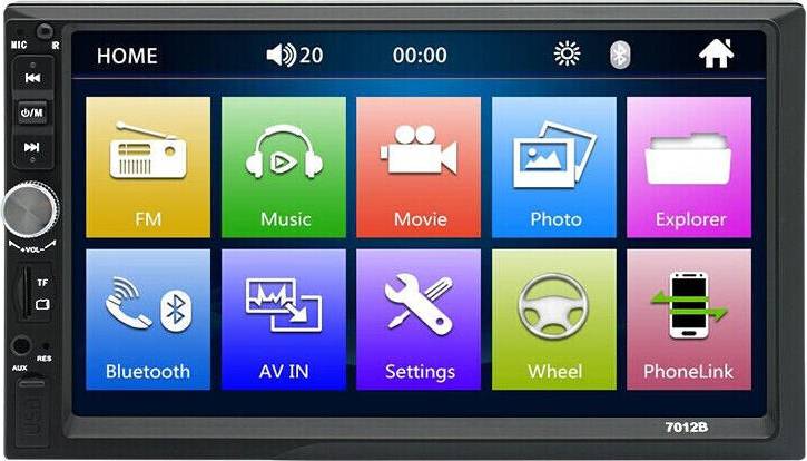 7 Inch 2 Din Touch Screen Car MP5 Player
