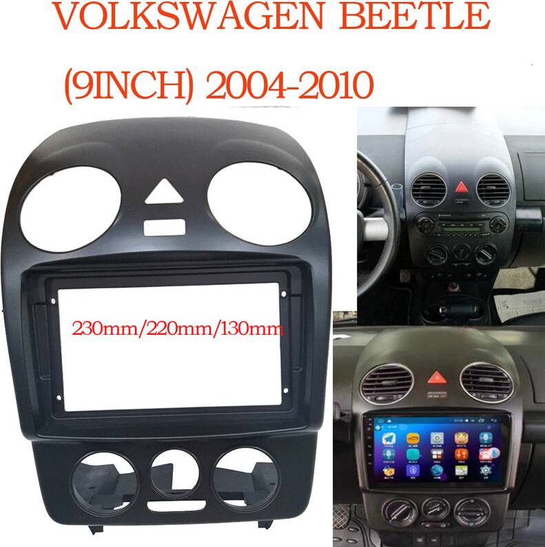 Mount 9 Inch 2 Din Radio Car Frame Kit